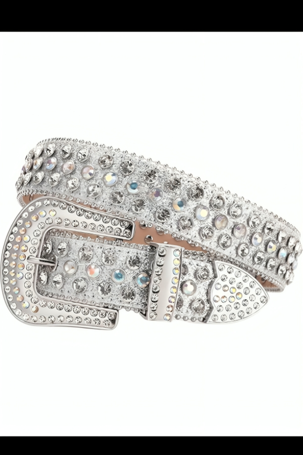 Rhinestone Belt Featuring Crystal Inlays - Image 10