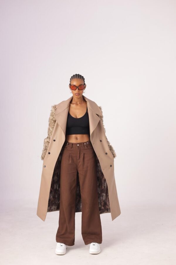 TRENCH LEATHER COAT - Image 17