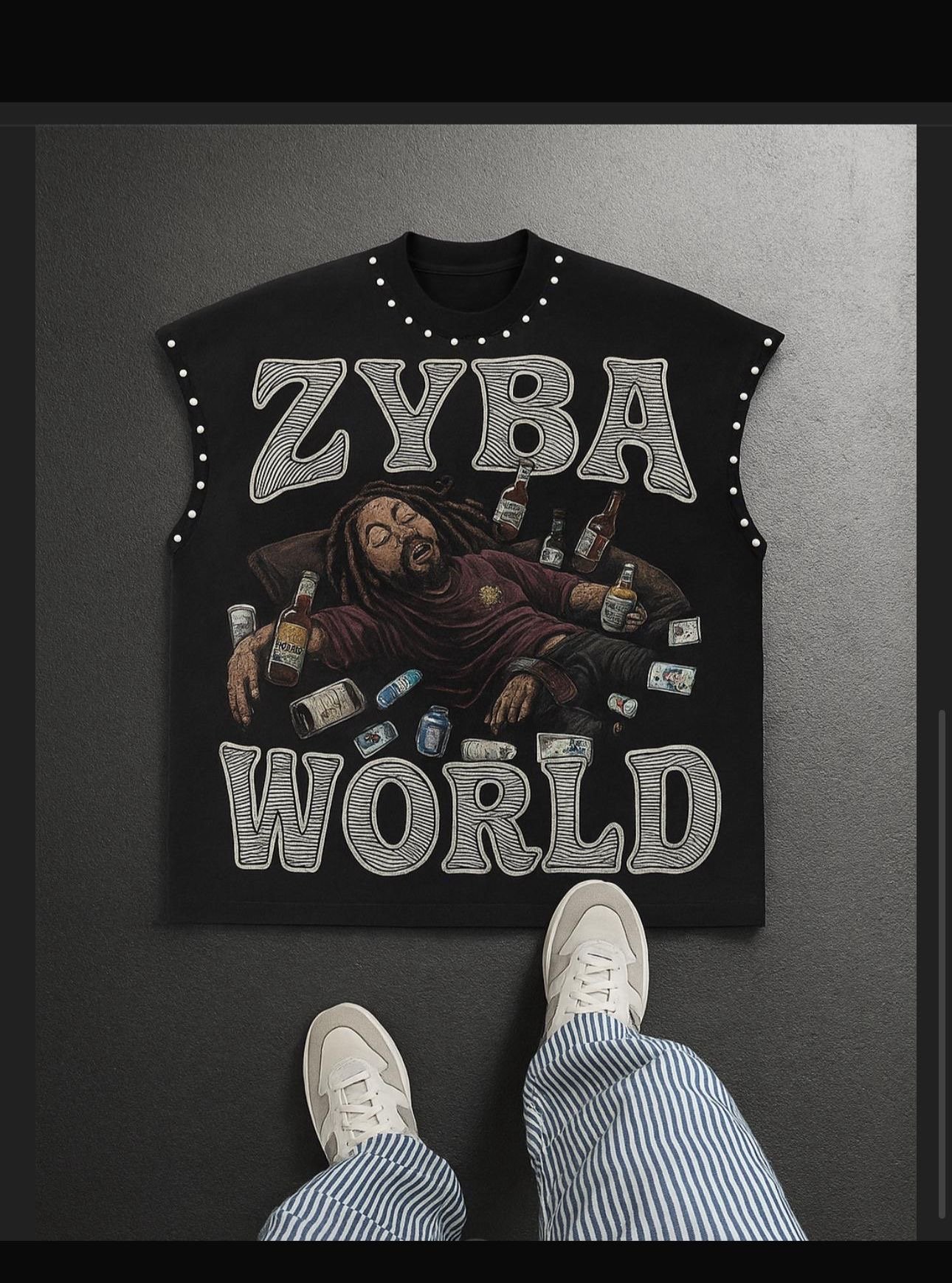 ZYBA World Triple-Tone Tee